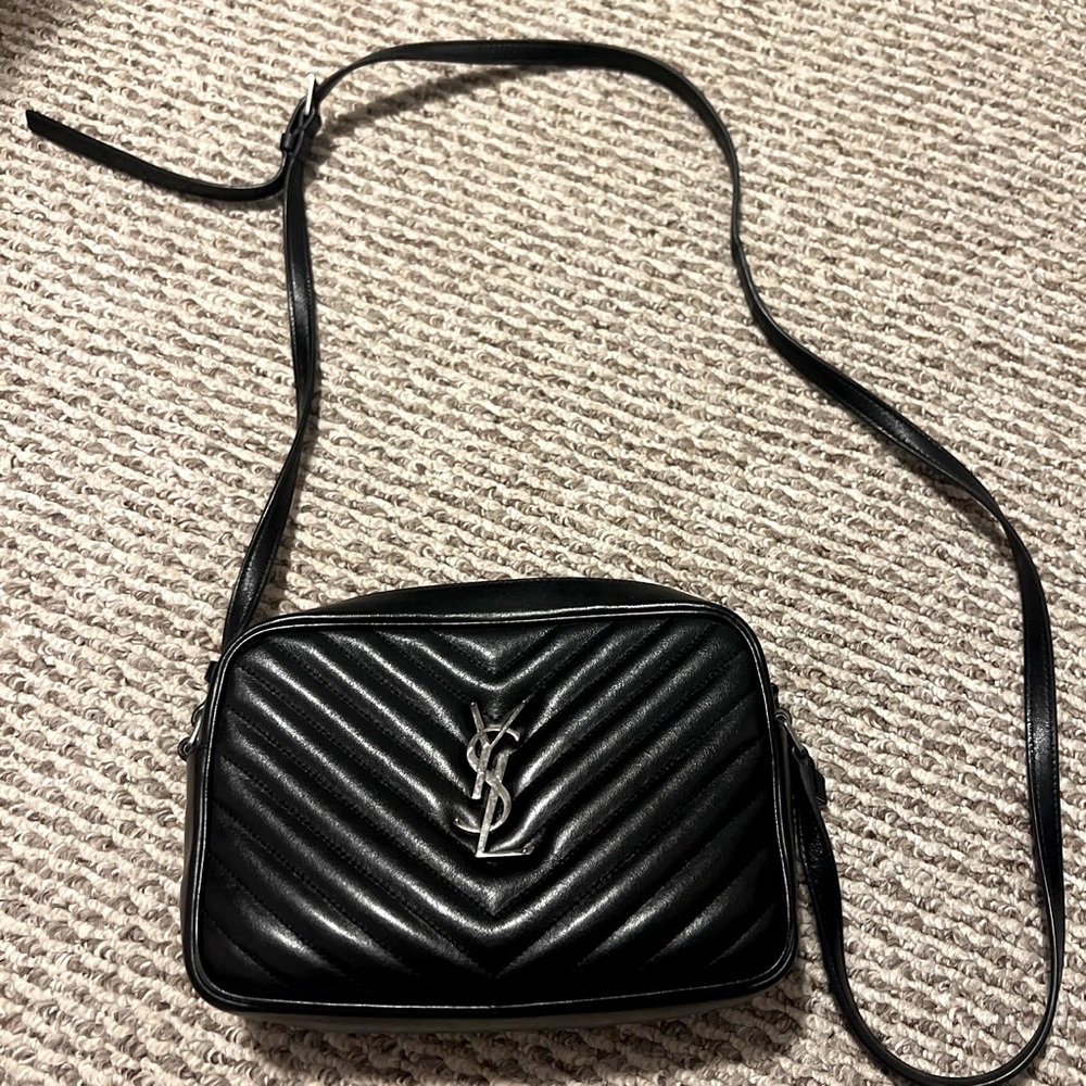 Black Saint Laurent Camera Bag
